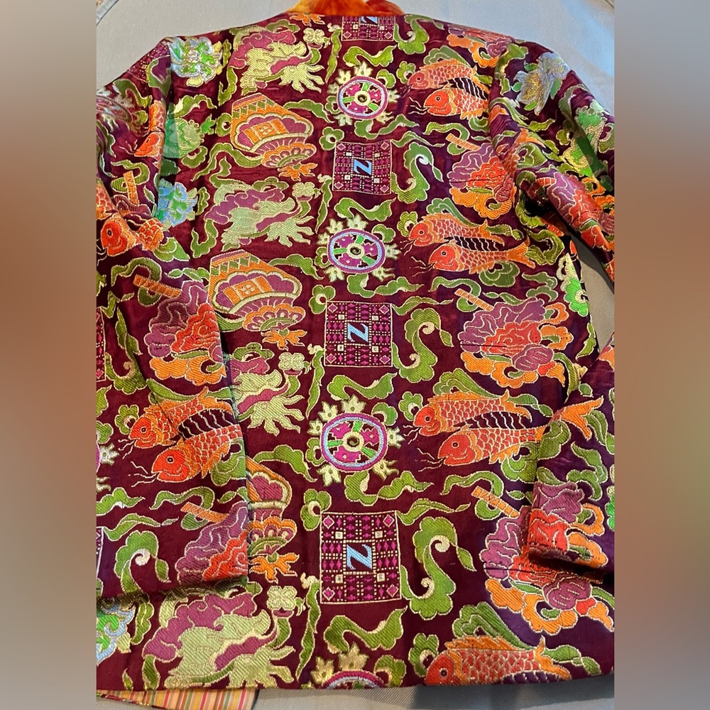 Couture vintage jacket made by ZUZKA for FABRICOLOGY, Inc. - Picture 3 of 11